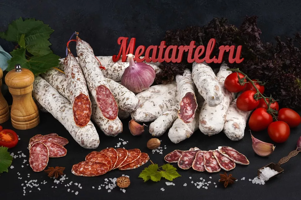 фотография продукта Мясные деликатесы колбасы европа оптом 